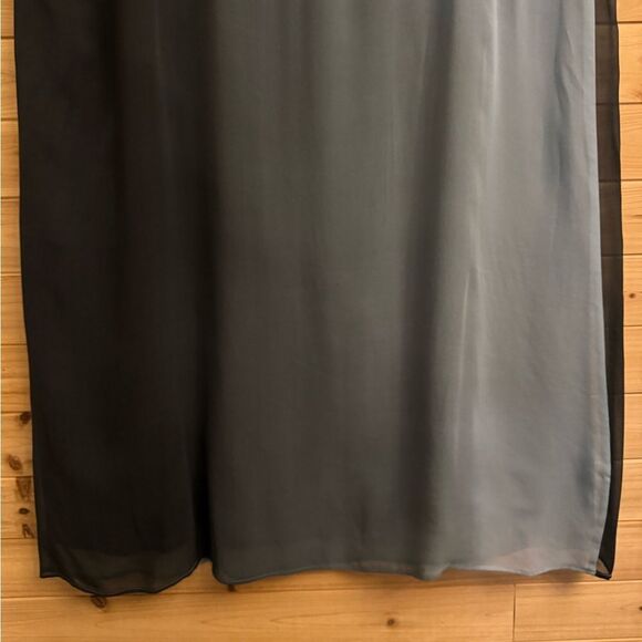 NWT Citron Santa Monica Size 3X Black Gray Ombré Pull On Maxi Skirt - Picture 7 of 12